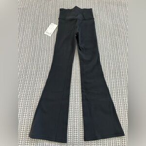 Athleta Elation Rib Flare in Black Size XXS Petite. Originally $99.